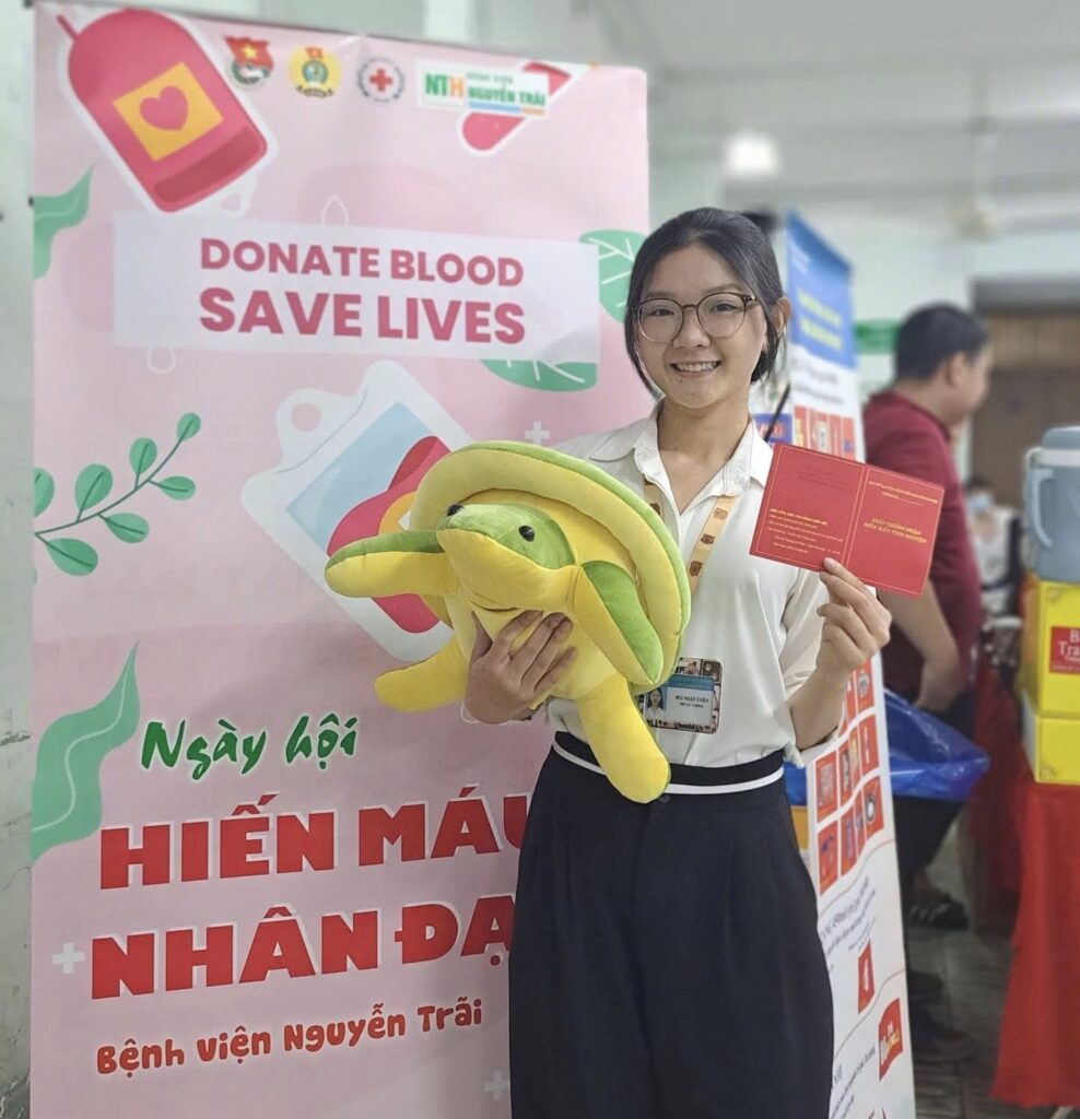 BẠN ĐÃ HIẾN M.ÁU TRONG NĂM NAY CHƯA?