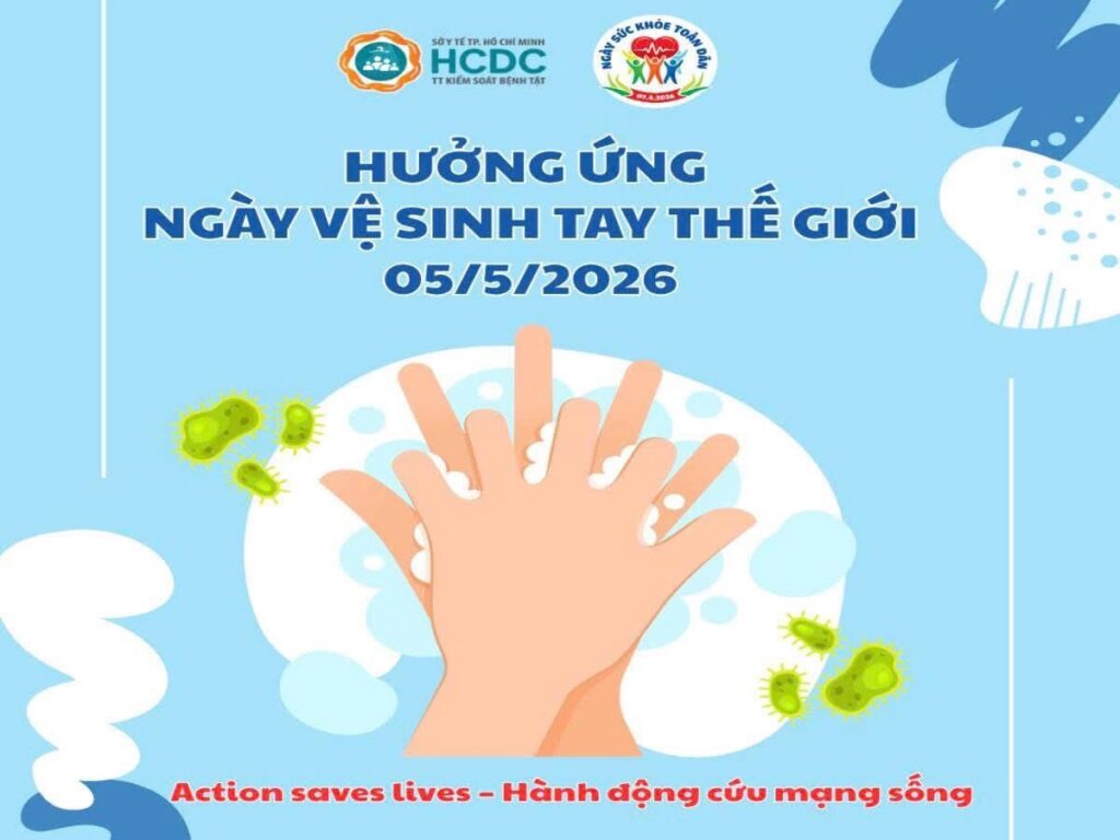 Hưởng ứng “Ngày vệ sinh tay thế giới” (05/5/2026)