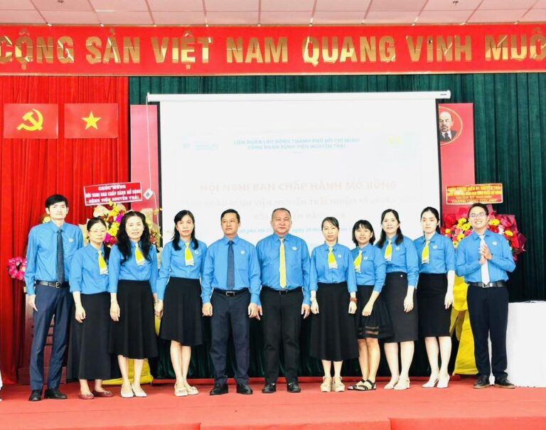 Hội nghị BCH mở rộng Công đoàn BV Nguyễn Trãi NK 2023 – 2028