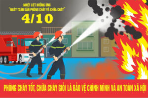 HƯỞNG ỨNG NGÀY TOÀN DÂN PHÒNG CHÁY CHỮA CHÁY 04/10